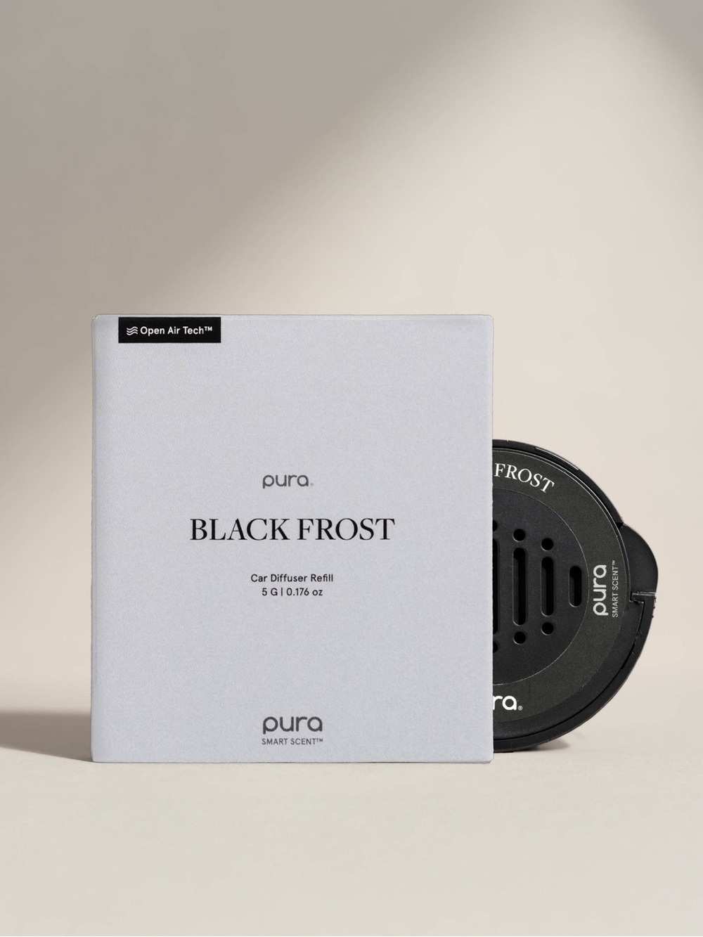 Cozy Black Frost Pura Car Fragrance Diffuser Refill